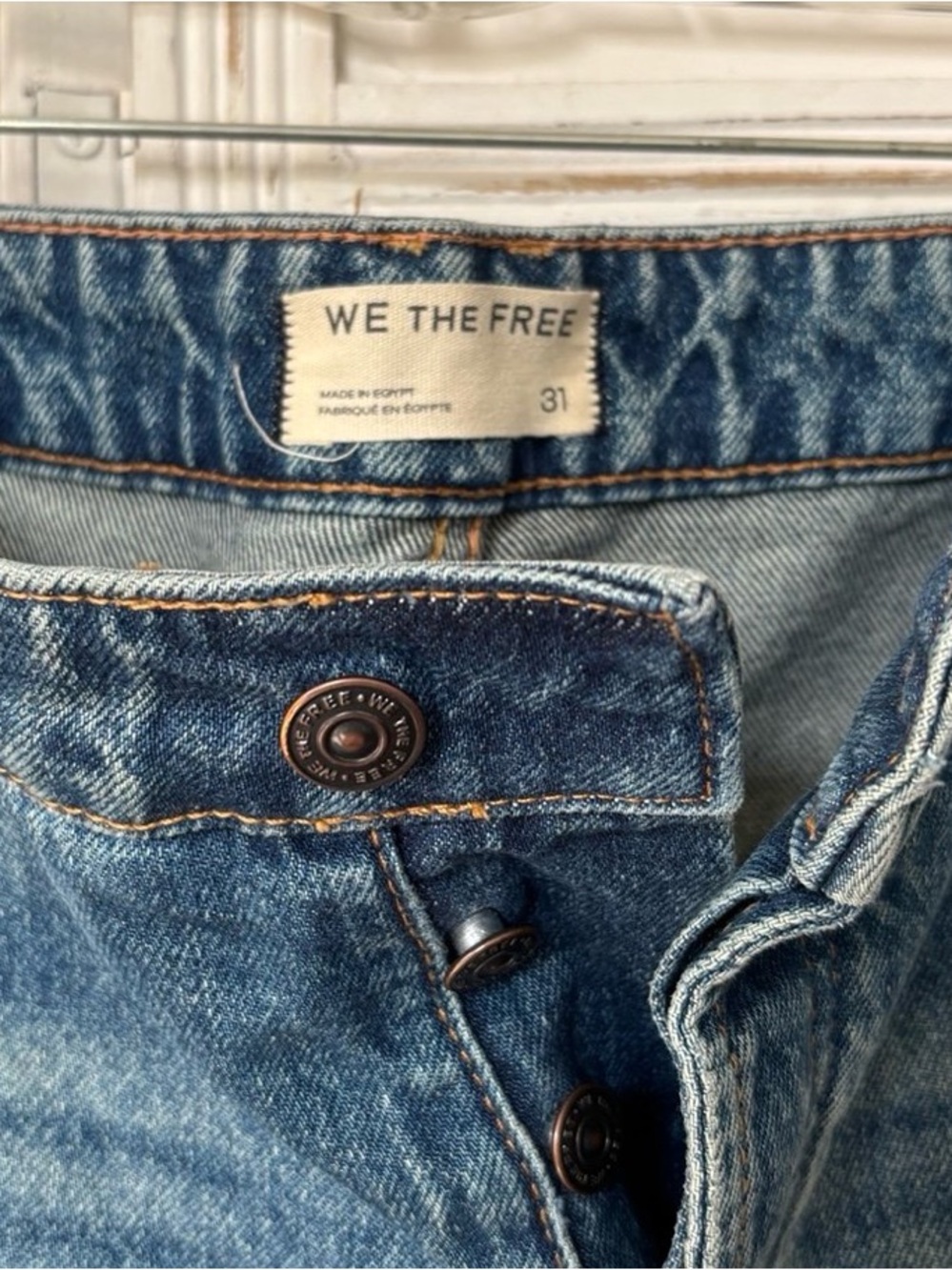 We the free deep trance dropped boy friend jeans - Picture 3 of 4